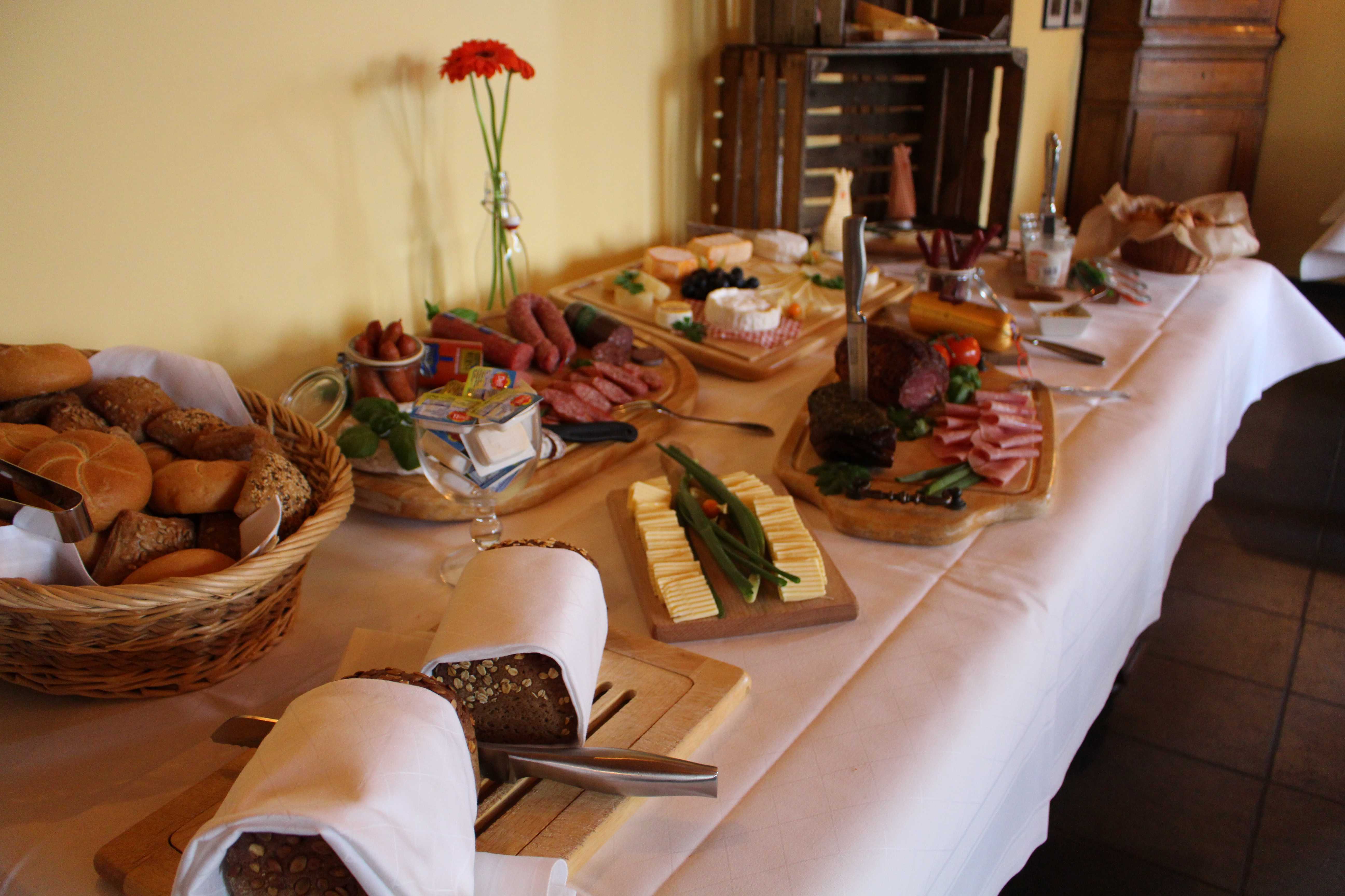 Frühstücksbuffet Hotel Landhaus Göddertzhof