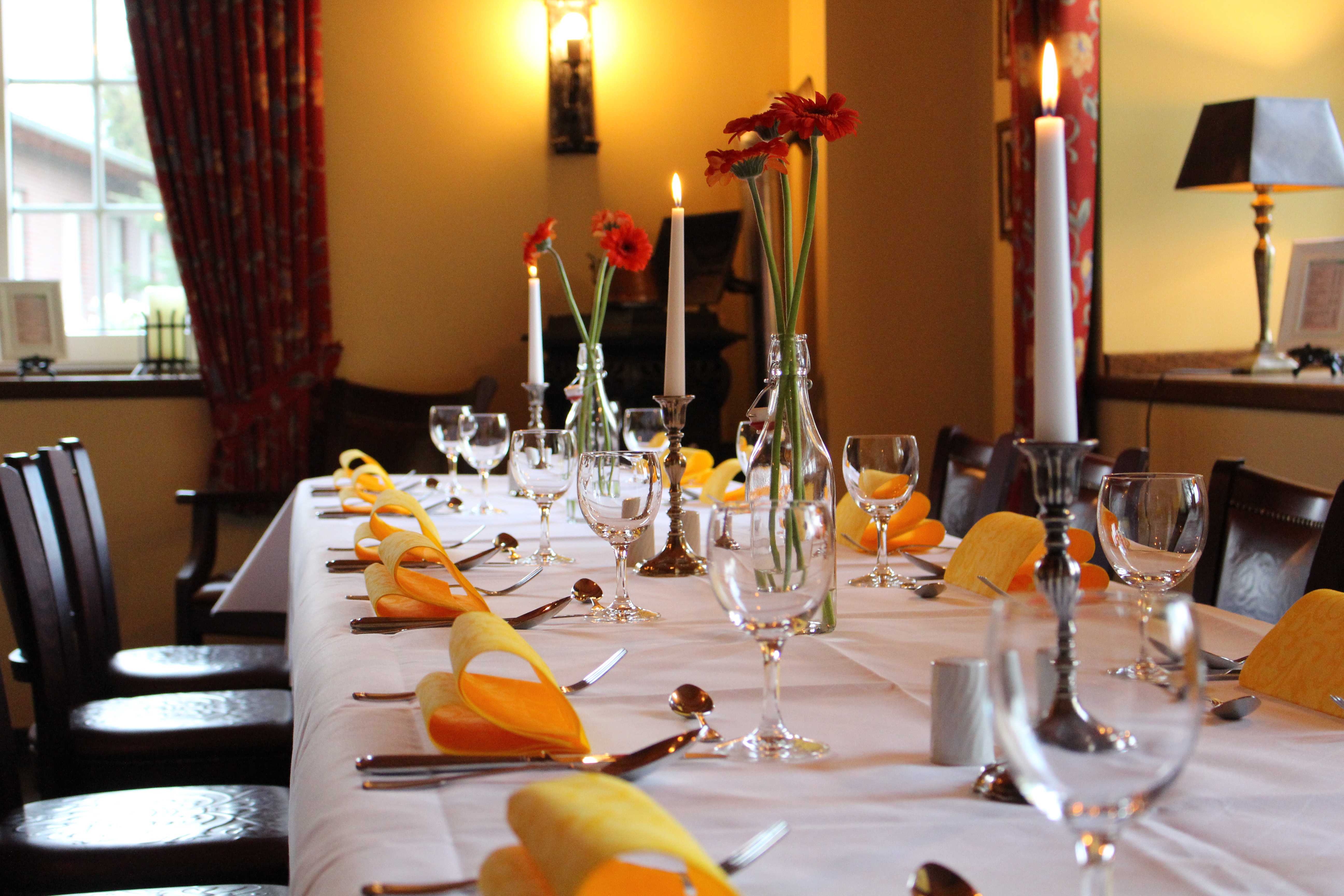 Tafel Veranstaltung Hotel Landhaus Göddertzhof