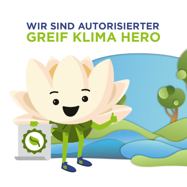 Wir sind autorisierter Greif Klima Hero